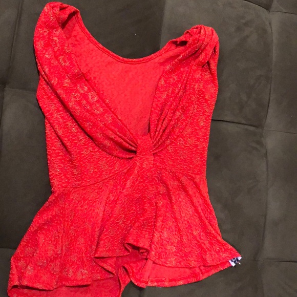 Red blouse - Picture 3 of 3